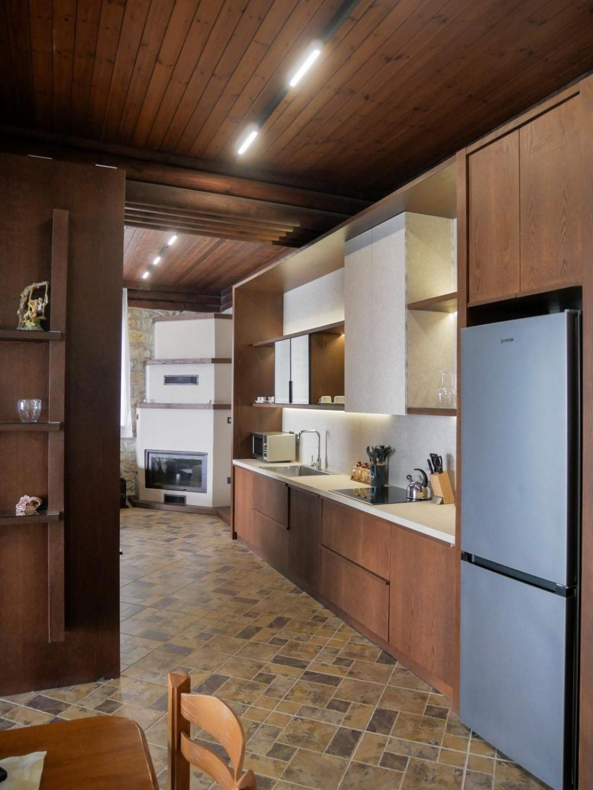 Seaside Duplex Stone Villa Qëparo Exteriér fotografie